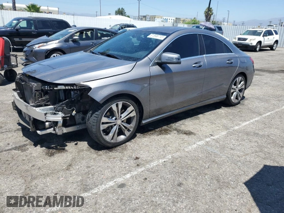2016 Mercedes-Benz CLA 250 with VIN WDDSJ4GB4GN367717, listed as a Copart auction lot 61898733 with 32,405 mi miles and . Bid and sale history available at DreamBid. Image 1.