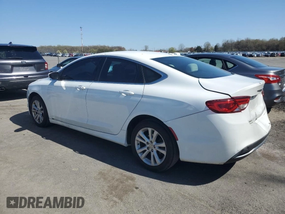 2015 Chrysler 200 Limited with VIN 1C3CCCAB3FN671104, listed as a Copart auction lot 52418085 with 209,515 mi miles and Salvage Title. Bid and sale history available at carsss.com. Image 2.