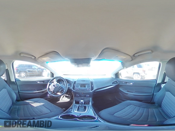 2015 Ford Edge SE z VIN 2FMTK3G8XFBB81101, wystawiony jako Copart lot #50248595 z przebiegiem 106 793 mil mil oraz Szkoda całkowita • Salvage title. Historia ofert i sprzedaży dostępna na DreamBid. Obrazek 14.