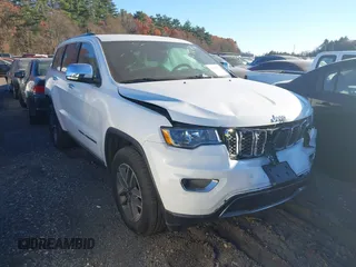 2019 Jeep Grand Cherokee Limited with VIN 1C4RJFBG2KC841675, listed as a IAAI auction lot 40989891 with 52,853 mi miles and . Bid and sale history available at DreamBid. Image 1.