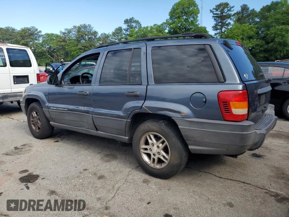 2004 Jeep Grand Cherokee Laredo with VIN 1J4GX48S24C216941, listed as a Copart auction lot 55584785 with 279,710 mi miles and Salvage title. Bid and sale history available at DreamBid. Image 2.