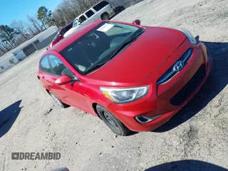 2016 Hyundai Accent SE with VIN KMHCT4AE0GU030054, listed as a IAAI auction lot 41700616 with 1 mi miles. Bid and sale history available at carsss.com. Image 1.