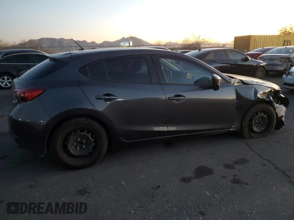 2016 Mazda 3 i Sport with VIN JM1BM1J71G1310869, listed as a Copart auction lot 86384774 with 98,893 mi miles and Salvage Title. Bid and sale history available at DreamBid. Image 3.