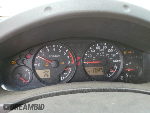 2005 Nissan Xterra SE z VIN 5N1AN08WX5C620712, wystawiony jako Copart lot #57815735 z przebiegiem 203 340 mil mil oraz Szkoda całkowita • Salvage title. Historia ofert i sprzedaży dostępna na DreamBid. Obrazek 9.