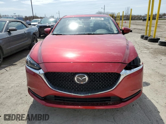 2021 Mazda 6 Grand Touring with VIN JM1GL1TYXM1615197, listed as a Copart auction lot 51065135 with 21,939 mi miles and Salvage Title. Bid and sale history available at carsss.com. Image 5.