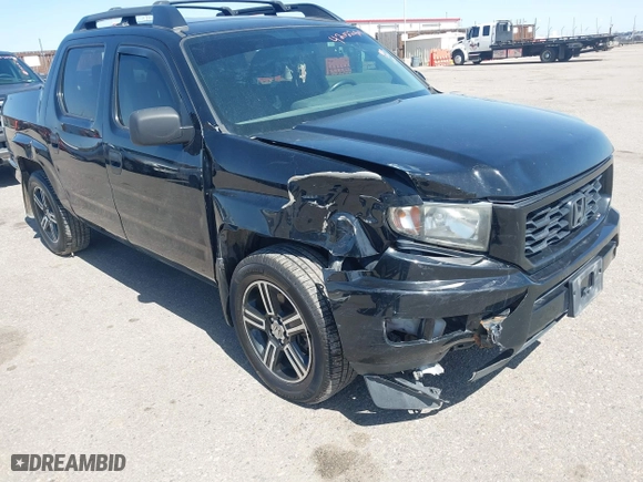 2013 Honda Ridgeline Sport with VIN 5FPYK1F75DB014076, listed as a IAAI auction lot 42022901 with 178,846 mi miles. Bid and sale history available at carsss.com. Image 6.