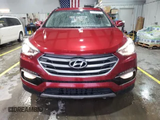 2018 Hyundai Santa Fe 2.4L with VIN 5XYZU3LB4JG505948, listed as a Copart auction lot 51643225 with 105,414 mi miles and Salvage title. Bid and sale history available at DreamBid. Image 5.