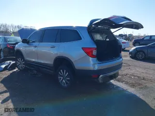 2019 Honda Pilot EX-L with VIN 5FNYF5H5XKB000719, listed as a IAAI auction lot 41491901 with 1 mi miles. Bid and sale history available at carsss.com. Image 3.