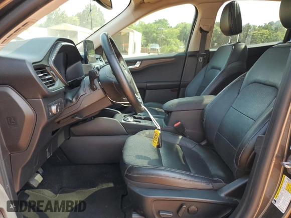 2020 Ford Escape Titanium Hybrid with VIN 1FMCU0DZ3LUC29663, listed as a Copart auction lot 59543145 with 65,918 mi miles and Salvage title. Bid and sale history available at DreamBid. Image 7.