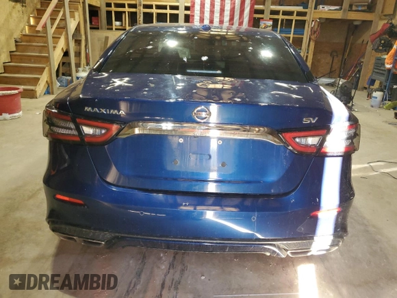 2021 Nissan Maxima SV with VIN 1N4AA6CV3MC509621, listed as a Copart auction lot 50556985 with 83,205 mi miles and Salvage title. Bid and sale history available at DreamBid. Image 6.