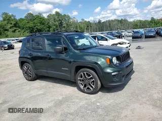 2021 Jeep Renegade Jeepster with VIN ZACNJCAB5MPM41821, listed as a Copart auction lot 55664685 with 34,194 mi miles and Salvage title. Bid and sale history available at DreamBid. Image 14.