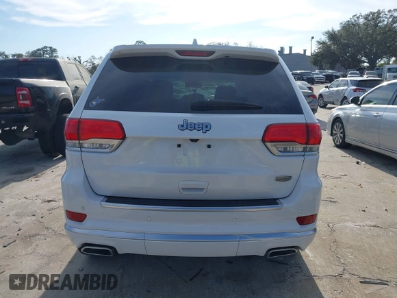 2018 Jeep Grand Cherokee Summit with VIN 1C4RJEJG3JC394624, listed as a IAAI auction lot 41412939 with 80,180 mi miles and . Bid and sale history available at DreamBid. Image 16.