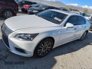 2014 Lexus LS 460 L with VIN JTHGL5EF0E5051491, listed as a Copart auction lot 52996835 with 114,834 mi miles and Clean title. Bid and sale history available at DreamBid. Image 1.