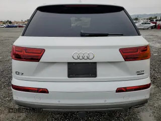 2017 Audi Q7 Premium Plus with VIN WA1LAAF78HD006664, listed as a Copart auction lot 55680185 with 116,227 mi miles and Salvage Title. Bid and sale history available at DreamBid. Image 6.