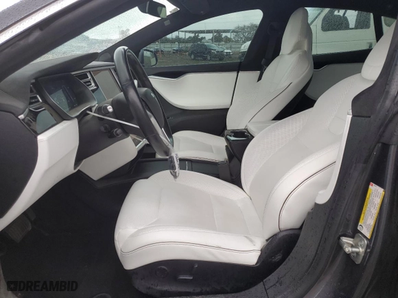 2017 Tesla Model S 100D with VIN 5YJSA1E22HF183131, listed as a Copart auction lot 42749885 with 70,825 mi miles and Salvage Title. Bid and sale history available at carsss.com. Image 7.