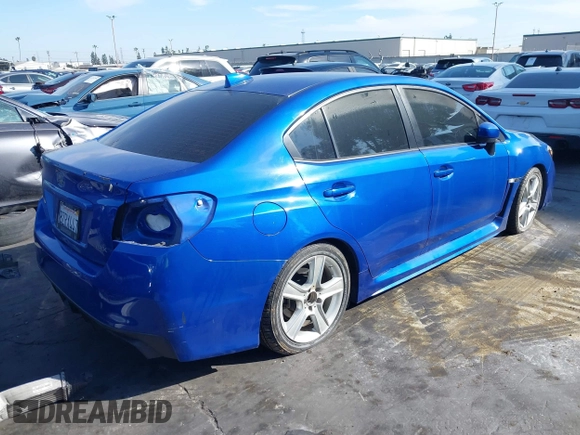 2016 Subaru WRX with VIN JF1VA1B69G9817067, listed as a IAAI auction lot 41613775 with Not provided miles and . Bid and sale history available at DreamBid. Image 4.