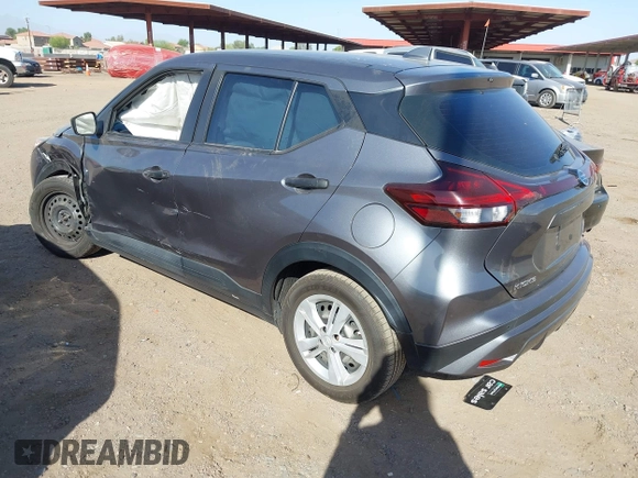 2021 Nissan Kicks S with VIN 3N1CP5BV3ML504830, listed as a IAAI auction lot 42243091 with 86,345 mi miles and . Bid and sale history available at DreamBid. Image 3.