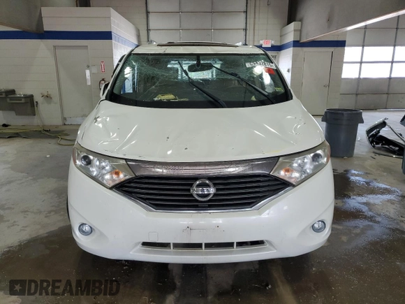 2014 Nissan Quest SL with VIN JN8AE2KP2E9106257, listed as a Copart auction lot 53432815 with 140,038 mi miles and Salvage Title. Bid and sale history available at carsss.com. Image 5.