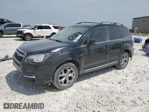 2018 Subaru Forester Touring with VIN JF2SJAWC8JH456183, listed as a Copart auction lot 53541175 with 90,915 mi miles and Salvage Title. Bid and sale history available at DreamBid. Image 1.