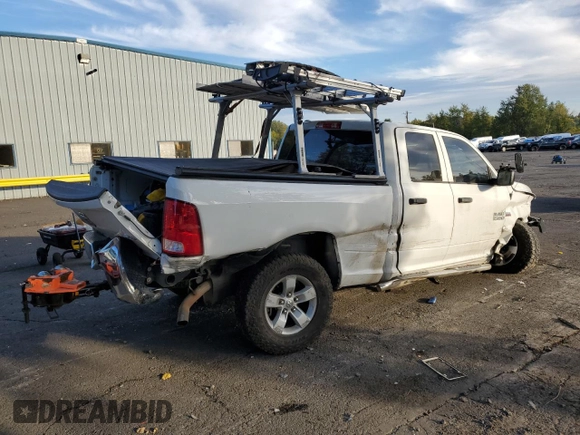 2017 Ram 1500 Tradesman with VIN 1C6RR7FT1HS764518, listed as a Copart auction lot 77425204 with 87,145 mi miles and Salvage title. Bid and sale history available at DreamBid. Image 3.