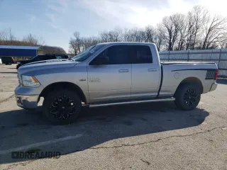 2015 Ram 1500 Big Horn z VIN 1C6RR7GT9FS684492, wystawiony jako Copart lot #49828535 z przebiegiem 141 772 mil mil oraz Szkoda całkowita • Salvage title. Historia ofert i sprzedaży dostępna na DreamBid. Obrazek 1.