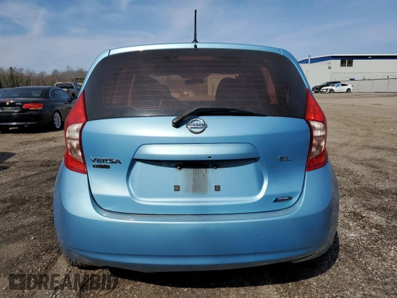 2014 Nissan Note SV with VIN 3N1CE2CP3EL402790, listed as a Copart auction lot 54224415 with 181,765 mi miles and Non Repairable. Bid and sale history available at DreamBid. Image 6.