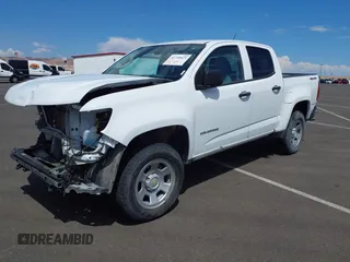 2022 Chevrolet Colorado 4WD Work Truck with VIN 1GCGTBEN7N1299512, listed as a IAAI auction lot 42720023 with 41,851 mi miles and . Bid and sale history available at DreamBid. Image 20.