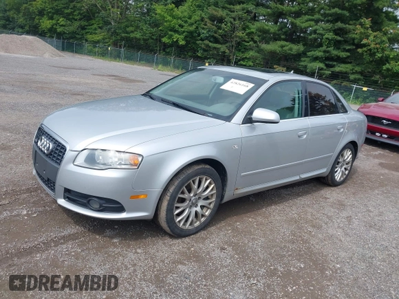 2008 Audi A4 2.0T with VIN WAUDF78E18A137394, listed as a IAAI auction lot 42826168 with 162,192 mi miles and . Bid and sale history available at DreamBid. Image 2.