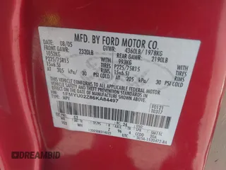 2006 Ford Escape XLS with VIN 1FMYU02Z86KA84497, listed as a IAAI auction lot 41375365 with 175,183 mi miles and . Bid and sale history available at DreamBid. Image 9.