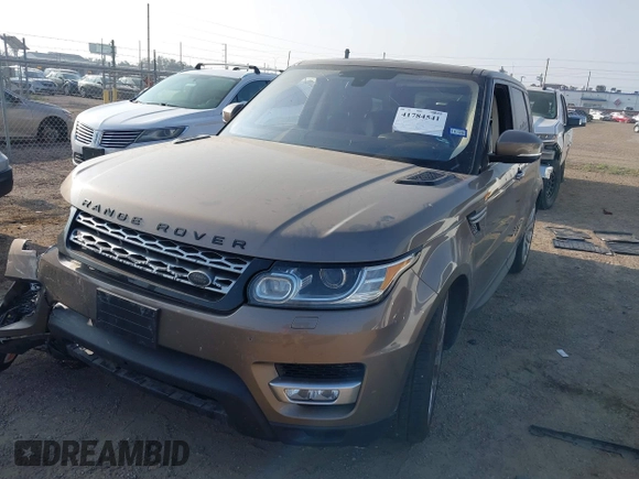 2016 Land Rover Range Rover Sport V6 Diesel HSE with VIN SALWR2KF4GA662481, listed as a IAAI auction lot 41784541 with 126,762 mi miles. Bid and sale history available at carsss.com. Image 2.