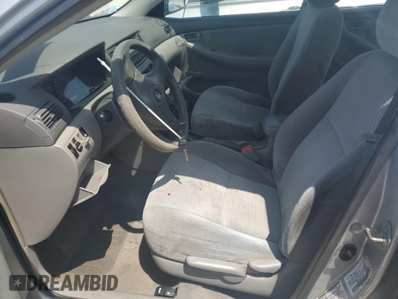 2005 Toyota Corolla CE with VIN 1NXBR32E65Z550212, listed as a Copart auction lot 54346315 with 252,260 mi miles and Salvage Title. Bid and sale history available at DreamBid. Image 7.