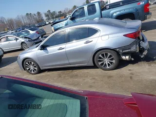 2015 Acura TLX with VIN 19UUB1F31FA017235, listed as a IAAI auction lot 41810472 with 130,762 mi miles. Bid and sale history available at carsss.com. Image 15.