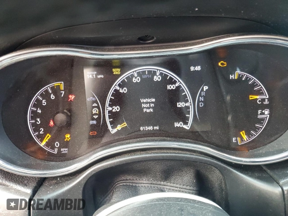 2018 Jeep Grand Cherokee Limited с VIN 1C4RJFBG1JC357737, выставлен на аукционе Copart как лот 55625875 с пробегом 61 346 миль миль и На запчасти • Non repairable. История ставок и продаж доступна на DreamBid. Изображение 9.
