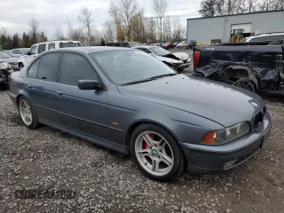 2000 BMW 5 Series 540i with VIN WBADN5342YGC93532, listed as a Copart auction lot 84562924 with 0 mi miles and Salvage Title. Bid and sale history available at carsss.com. Image 4.