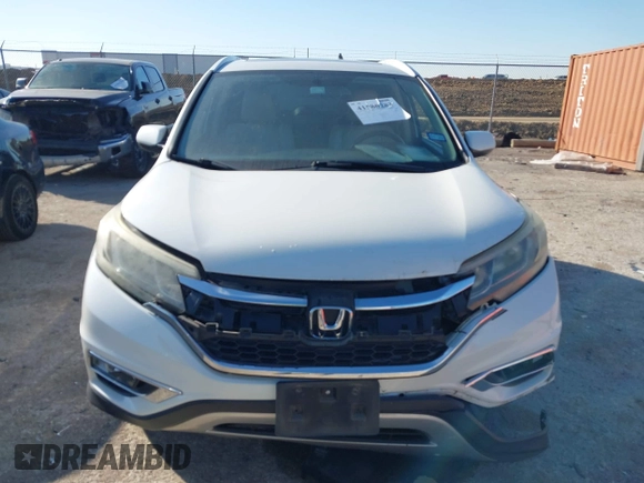 2015 Honda CR-V EX-L with VIN 5J6RM3H72FL009055, listed as a IAAI auction lot 41580283 with 108,899 mi miles. Bid and sale history available at carsss.com. Image 12.