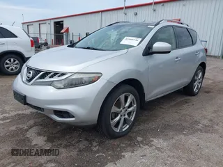 2013 Nissan Murano SV with VIN JN8AZ1MW9DW305213, listed as a IAAI auction lot 42160736 with 166,178 mi miles. Bid and sale history available at carsss.com. Image 2.