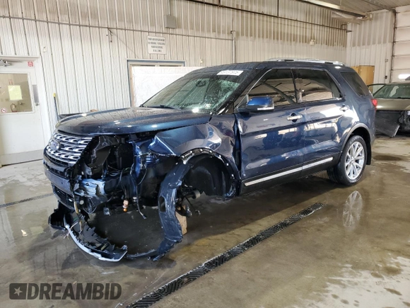 2016 Ford Explorer Limited with VIN 1FM5K8FH8GGB83592, listed as a Copart auction lot 49137975 with Not Provided miles and Salvage Title. Bid and sale history available at DreamBid. Image 1.