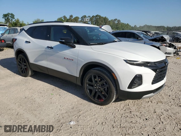 2022 Chevrolet Blazer LT with VIN 3GNKBDRS7NS146899, listed as a Copart auction lot 51756795 with 18,214 mi miles and Clean title. Bid and sale history available at DreamBid. Image 4.