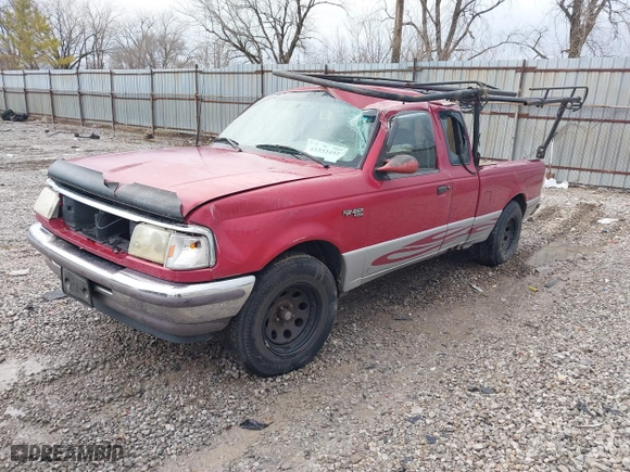 1996 Ford Ranger XL with VIN 1FTCR14AXTTA66845, listed as a IAAI auction lot 41222452 with 159,057 mi miles. Bid and sale history available at carsss.com. Image 18.
