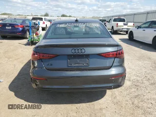 2023 Audi A3 Premium with VIN WAUAUDGY9PA035911, listed as a Copart auction lot 69092863 with 4,661 mi miles. Bid and sale history available at carsss.com. Image 6.