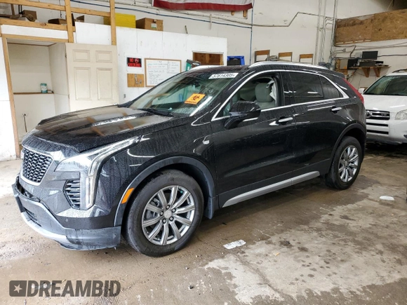 2020 Cadillac XT4 AWD Premium Luxury with VIN 1GYFZDR46LF119731, listed as a Copart auction lot 57614305 with 17,614 mi miles and Salvage title. Bid and sale history available at DreamBid. Image 1.
