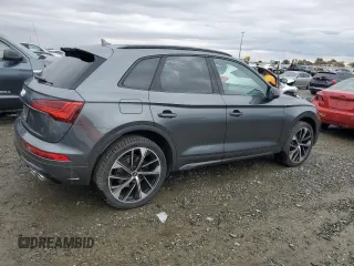 2021 Audi SQ5 Prestige with VIN WA1C4AFY2M2028598, listed as a Copart auction lot 81809264 with 57,300 mi miles and Clean Title. Bid and sale history available at DreamBid. Image 3.