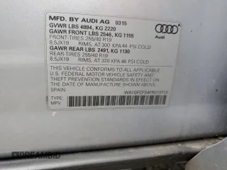 2015 Audi Q3 Prestige with VIN WA1GFCFS4FR013713, listed as a Copart auction lot 56040365 with 68,213 mi miles and Clean title. Bid and sale history available at DreamBid. Image 13.