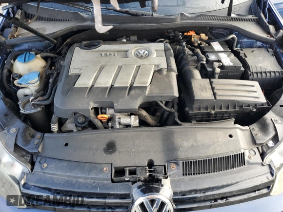 2013 Volkswagen Jetta TDI w/Sunroof & Nav с VIN 3VWPL7AJ3DM623215, выставлен на аукционе Copart как лот 51969025 с пробегом 109 080 миль миль и Чистый • Clean title. История ставок и продаж доступна на DreamBid. Изображение 11.