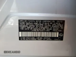 2012 Lexus LS 460 with VIN JTHBL5EF2C5111455, listed as a Copart auction lot 49353025 with 48,864 mi miles and Salvage title. Bid and sale history available at DreamBid. Image 12.