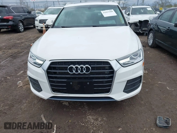 2017 Audi Q3 Premium with VIN WA1ECCFS7HR014647, listed as a IAAI auction lot 42023588 with 211,948 mi miles. Bid and sale history available at carsss.com. Image 12.