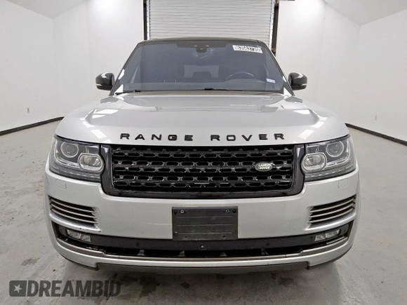 2017 Land Rover Range Rover HSE with VIN SALGS2FV3HA372373, listed as a Copart auction lot 63563735 with 107,473 mi miles and Clean title. Bid and sale history available at DreamBid. Image 5.