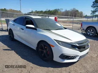 2017 Honda Civic Sedan EX-T with VIN 19XFC1F38HE203682, listed as a IAAI auction lot 41878634 with 96,195 mi miles. Bid and sale history available at carsss.com. Image 1.