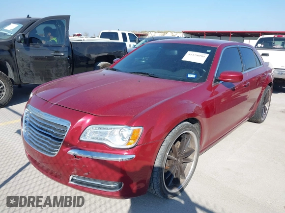 2011 Chrysler 300 with VIN 2C3CA4CG6BH531863, listed as a IAAI auction lot 41478090 with 165,121 mi miles. Bid and sale history available at carsss.com. Image 2.