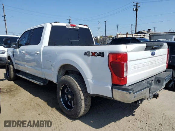 2020 Ford F-250 XL with VIN 1FT7W2BT2LED04826, listed as a Copart auction lot 63795475 with 140,668 mi miles and Salvage title. Bid and sale history available at DreamBid. Image 2.